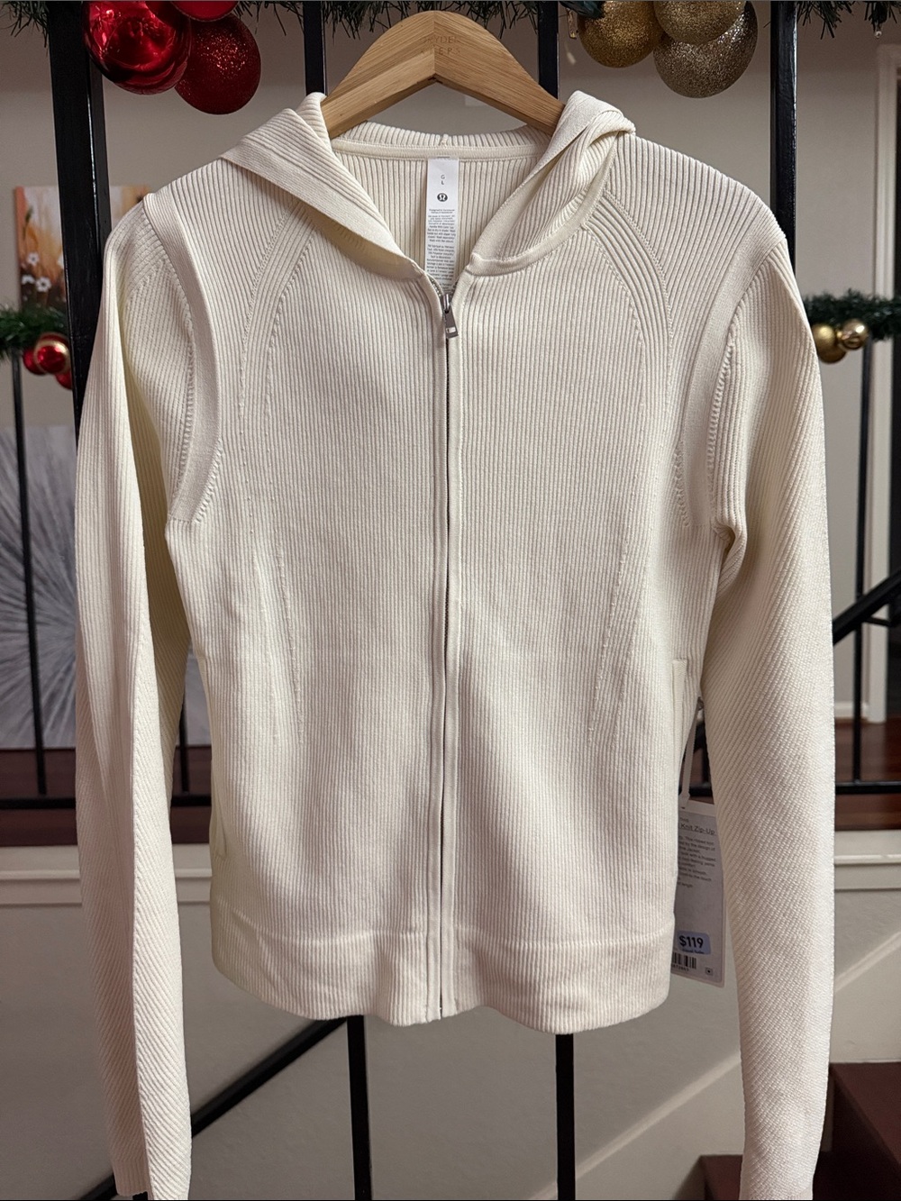 Lululemon Structured Knit Zip-Up Hoodie